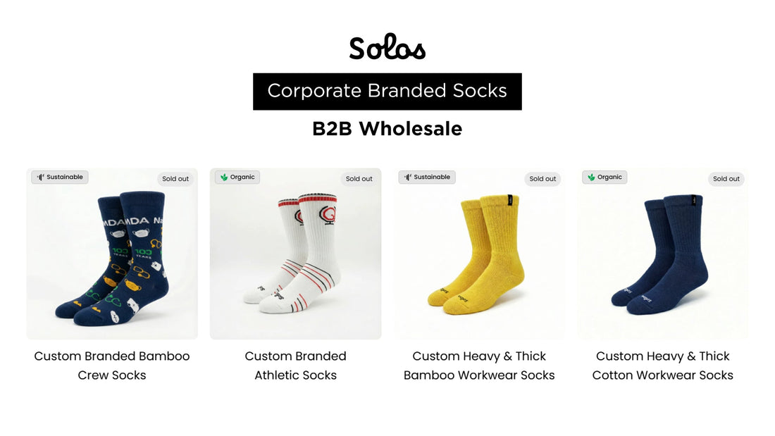Corporate Branded Socks | B2B Wholesale