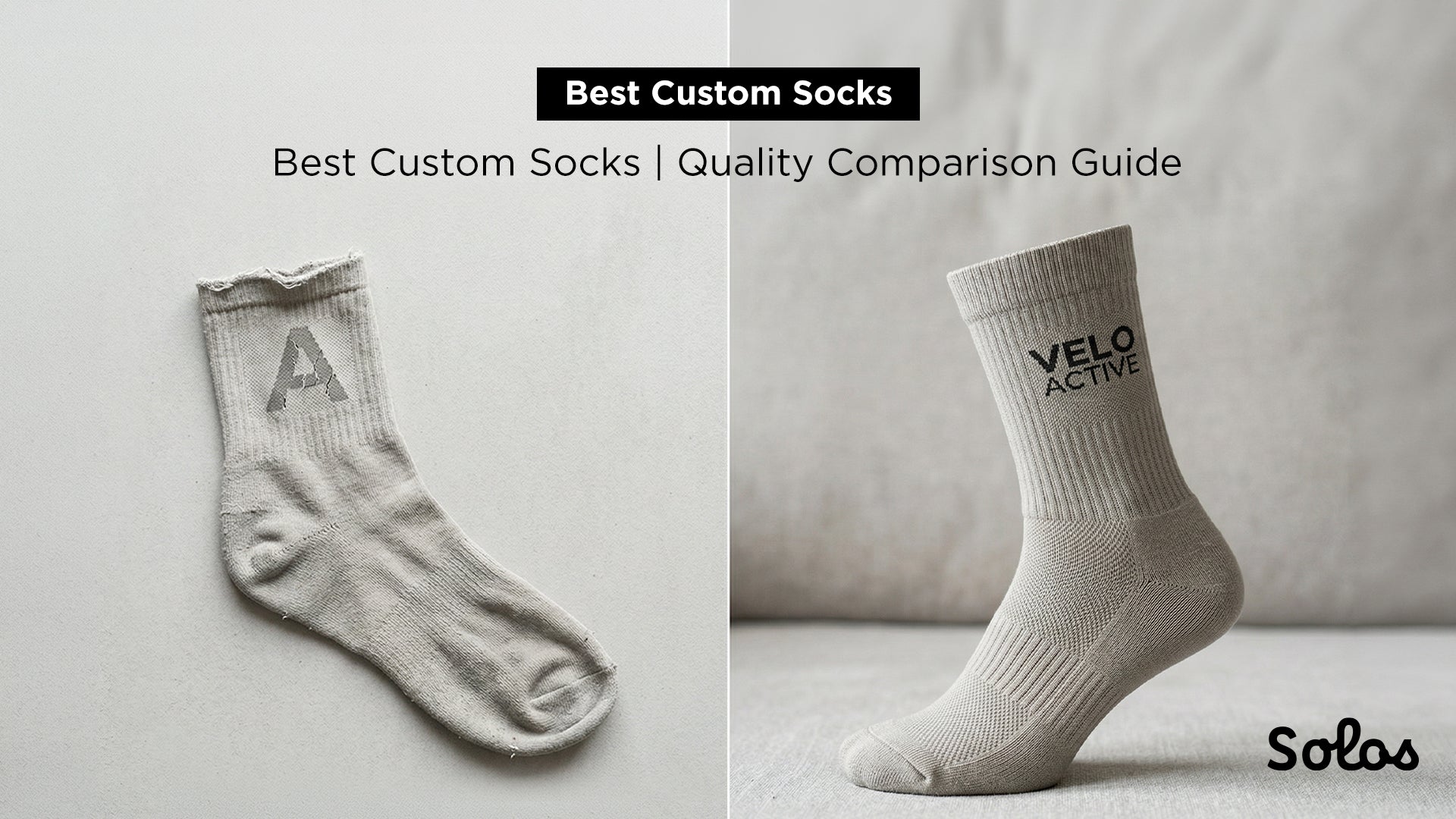 Best Custom Socks | Quality Comparison Guide