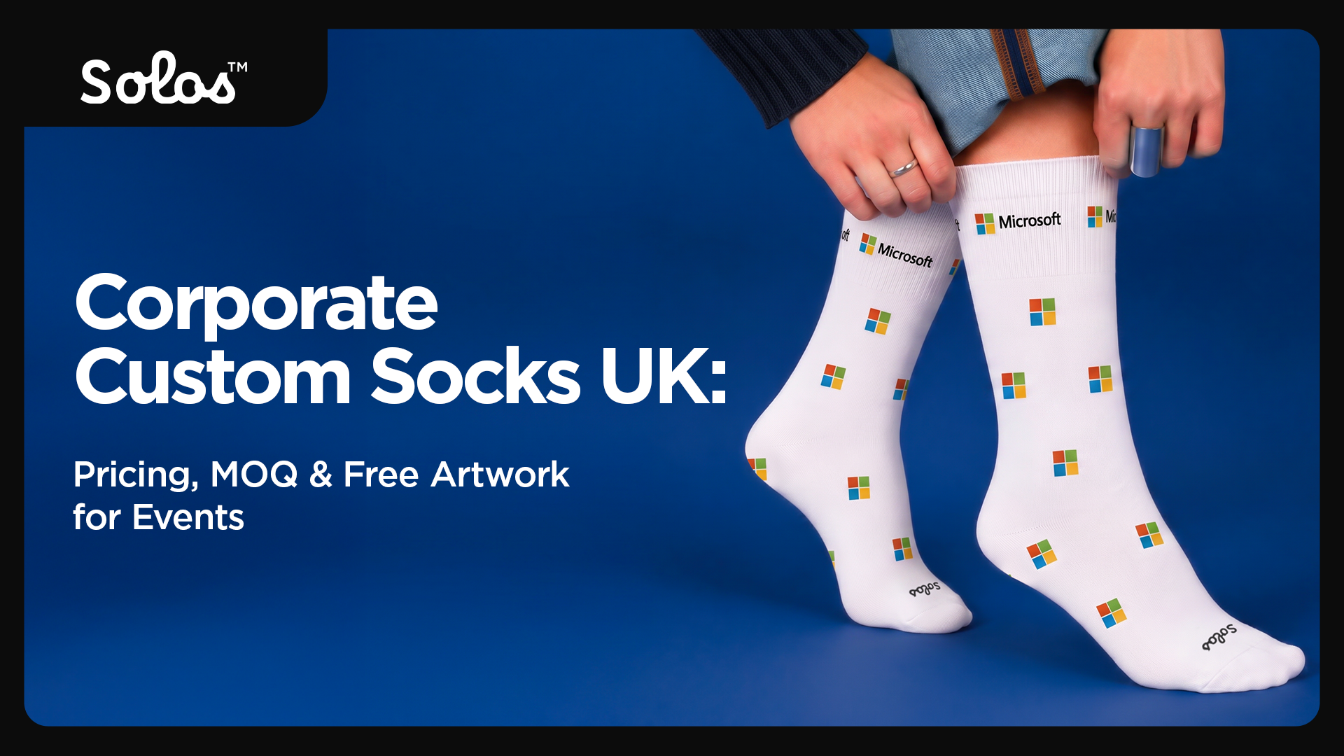 Corporate Custom Socks UK: Pricing, MOQ & Free Artwork for Events