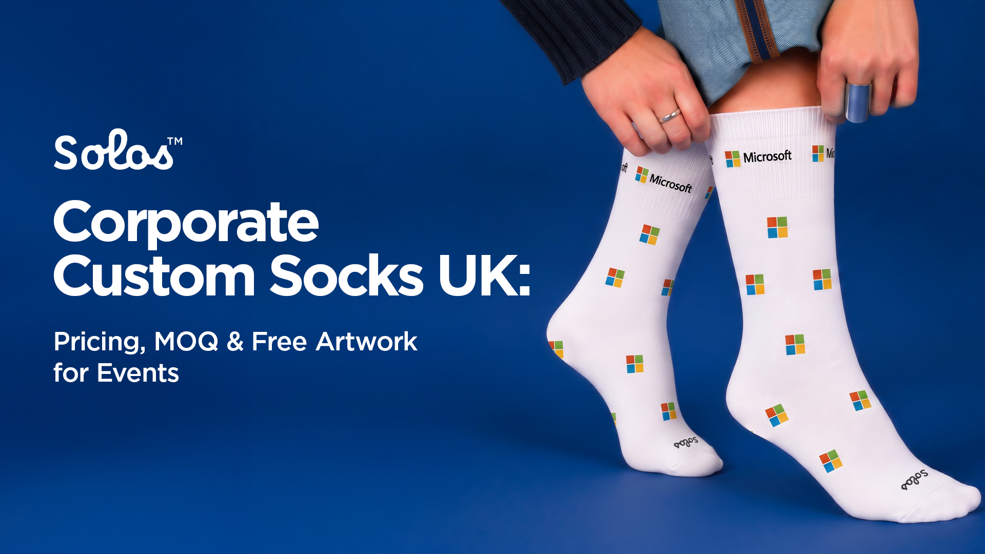 Corporate Custom Socks UK: Pricing, MOQ & Free Artwork for Events