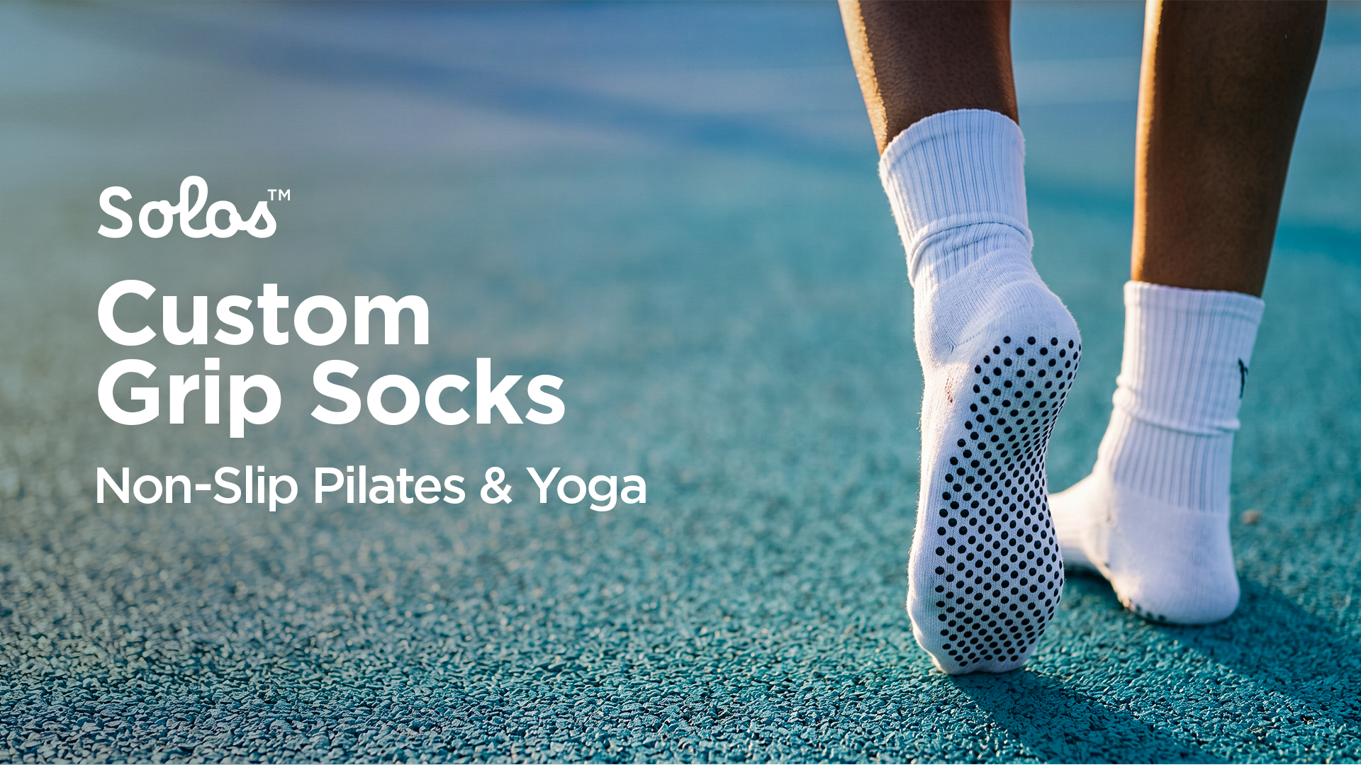 Custom Grip Socks | Non-Slip Pilates & Yoga