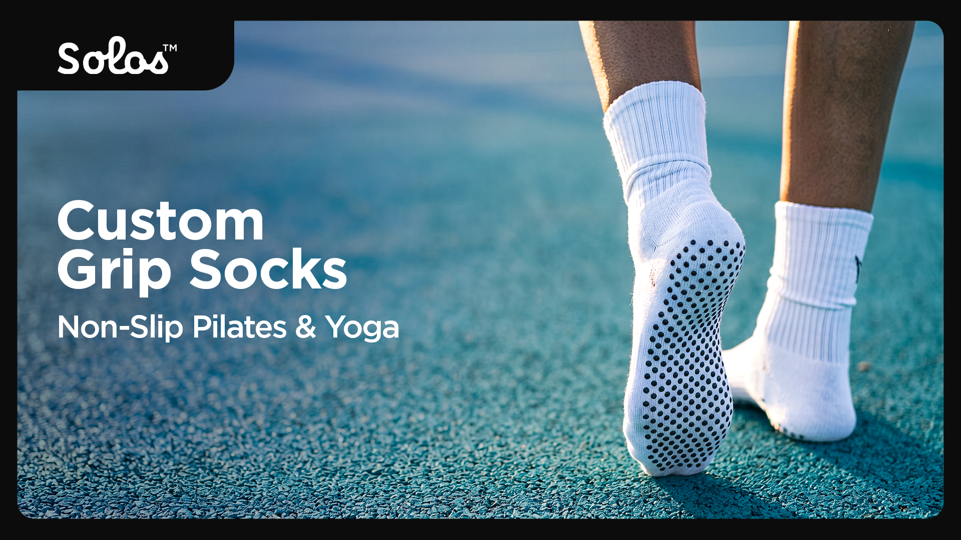 Custom Grip Socks | Non-Slip Pilates & Yoga