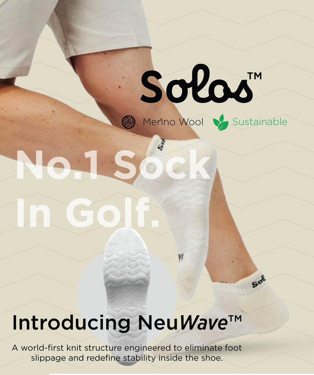 The Game-Changer Your Feet Have Been Waiting For: Solos™ Launches NeuWave™ Golf Performance