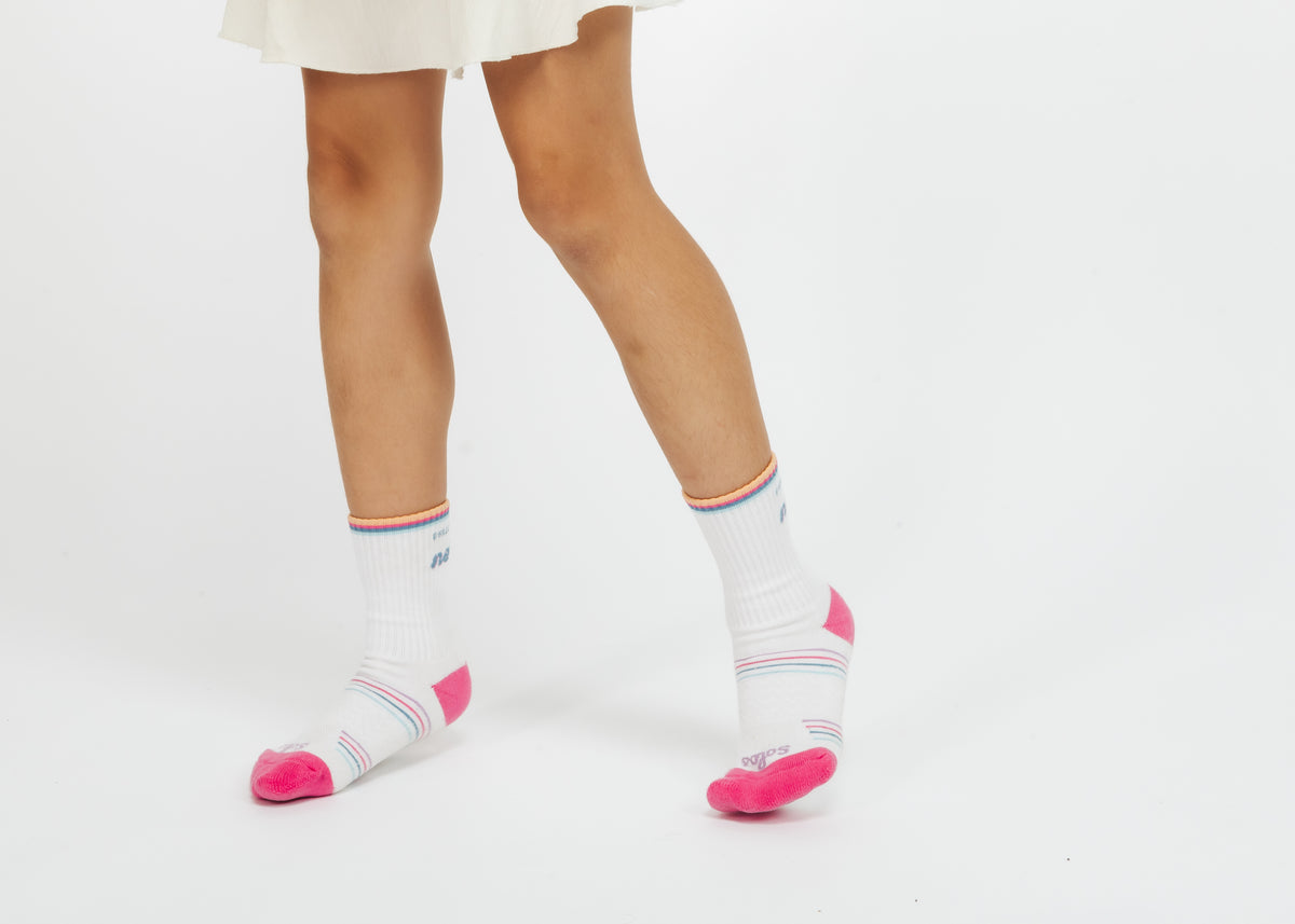 Solos custom kids socks with NeuWave