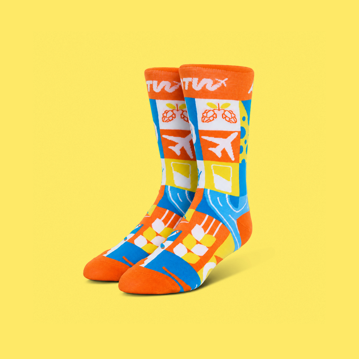 Custom Branded Bamboo Crew Socks