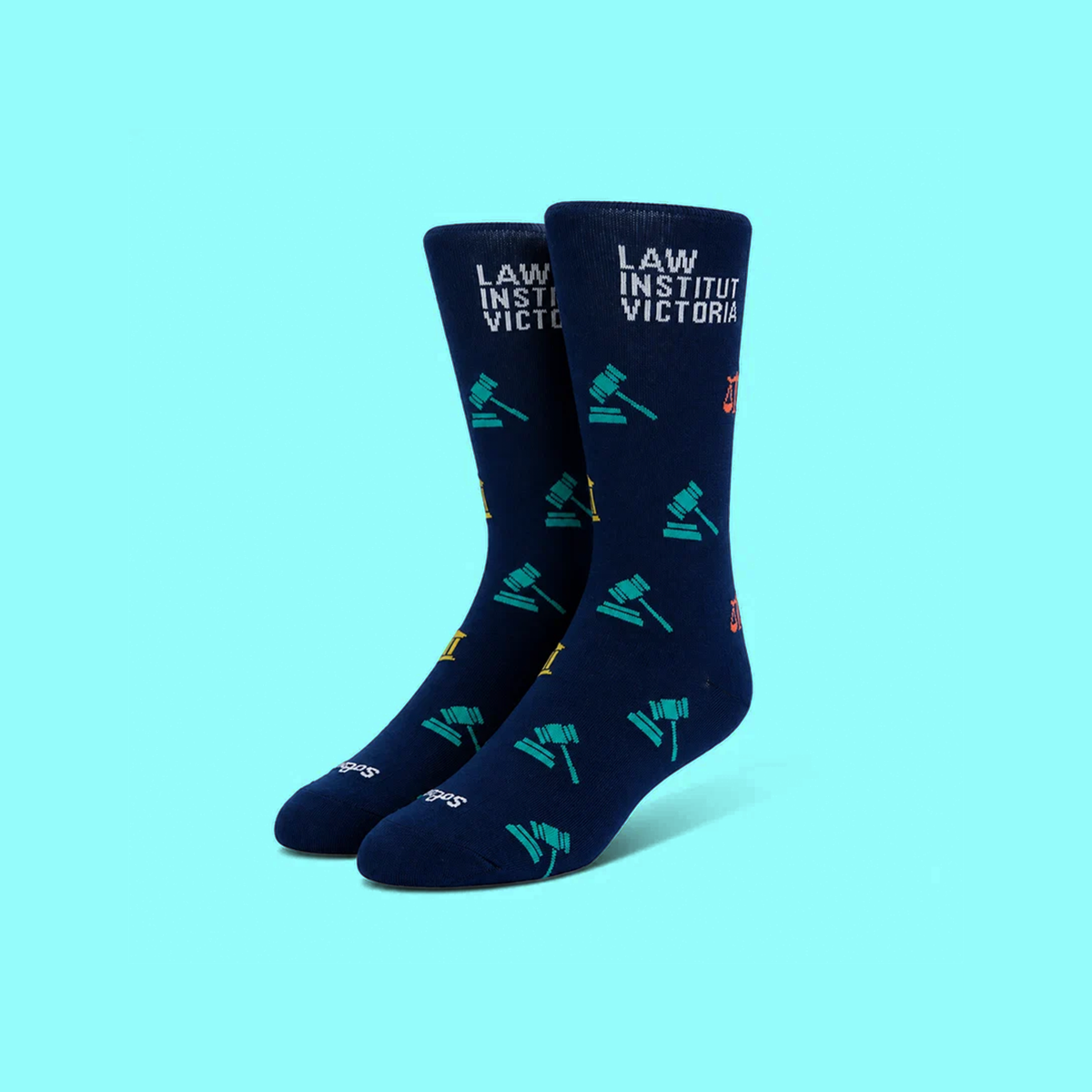 Custom Branded Bamboo Crew Socks