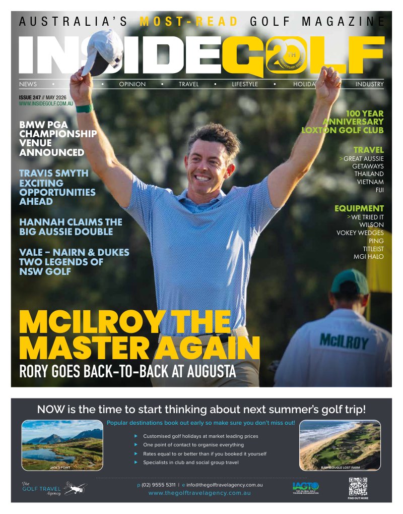Inside Golf Magazine cover