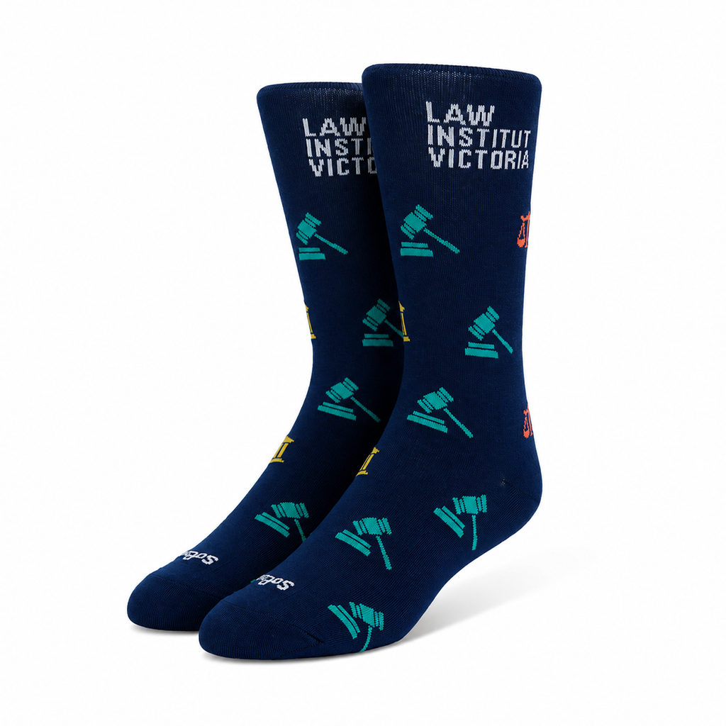Custom Branded Bamboo Crew Socks