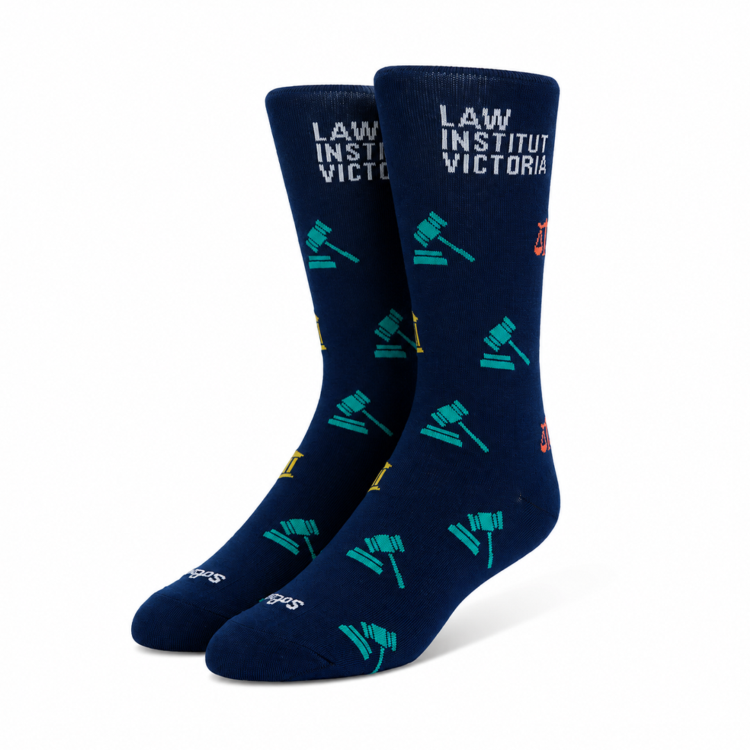 Custom Branded Bamboo Crew Socks